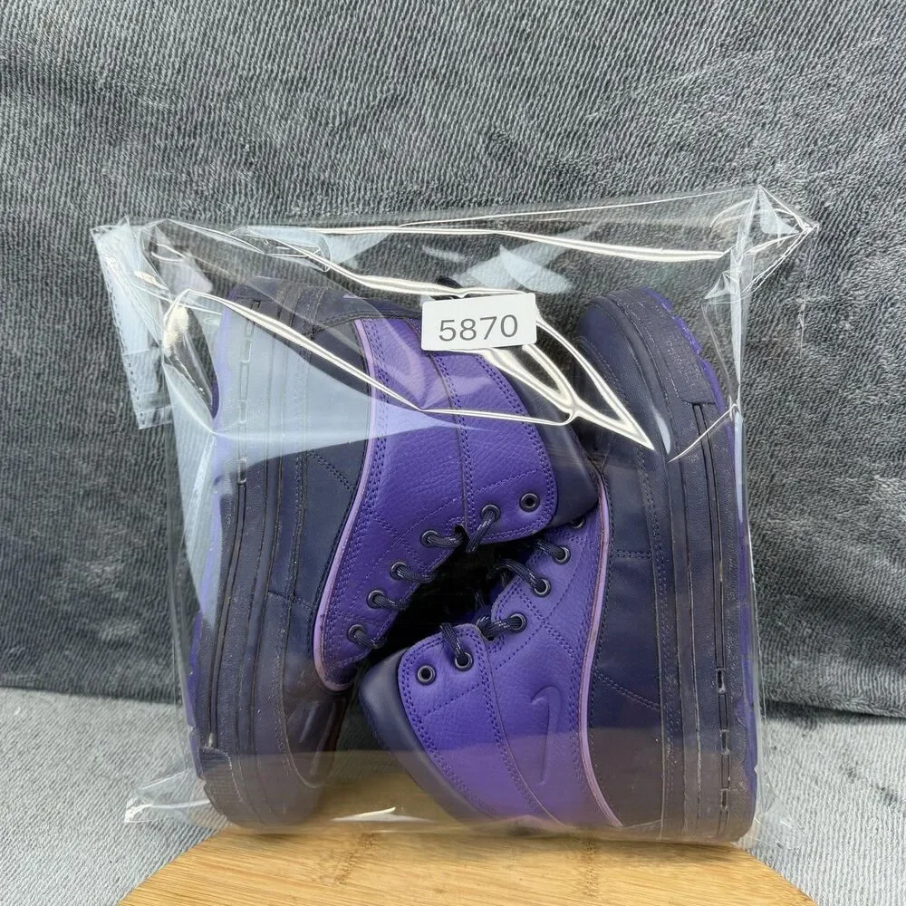 Nike ACG Boots Girls Size 5Y Purple Snow Winter Duck Slip Resistant 524876-500